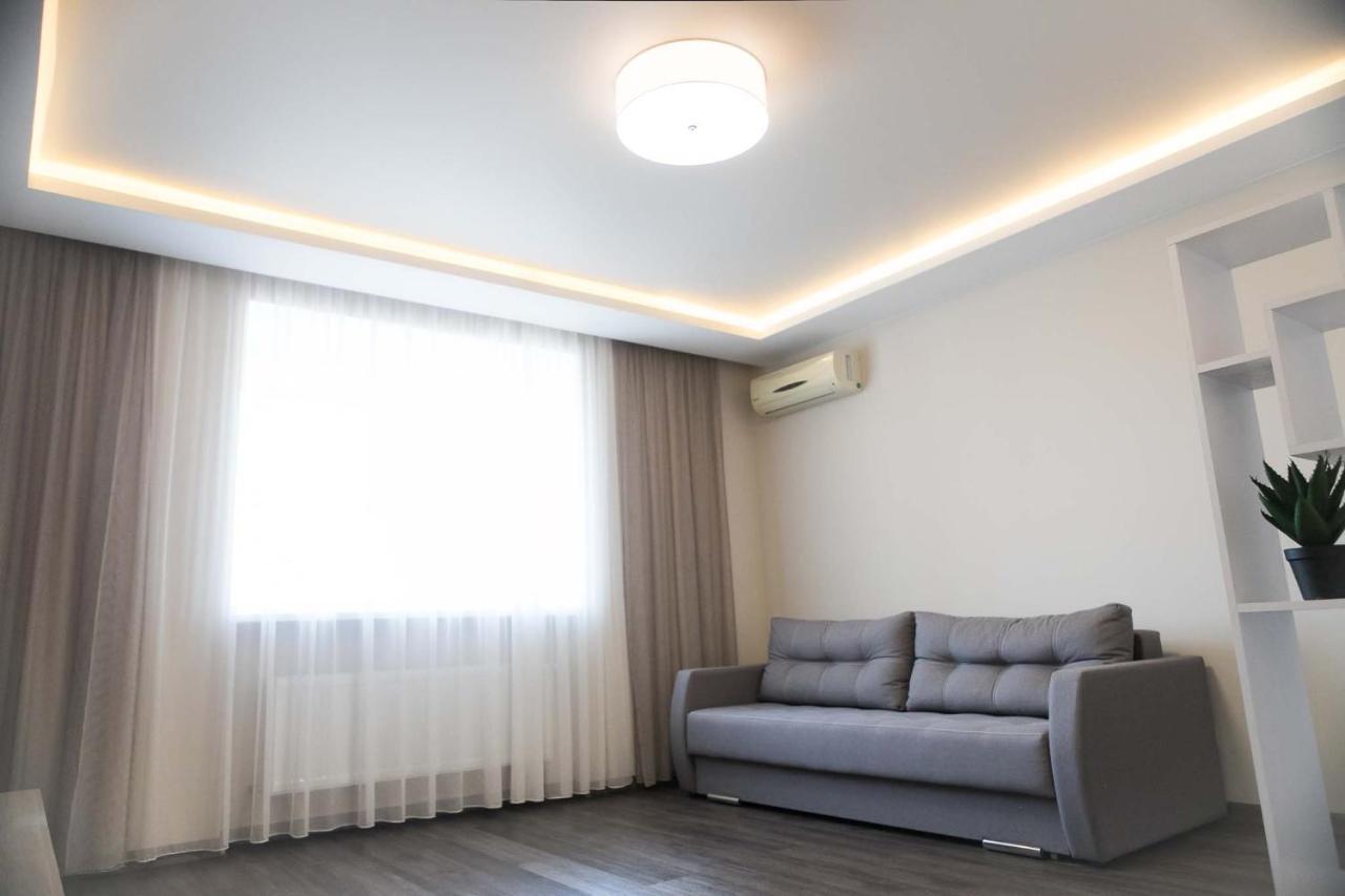Apartmán Просторная Однокомнатная Жк Счастливый Dněpropetrovsk Exteriér fotografie